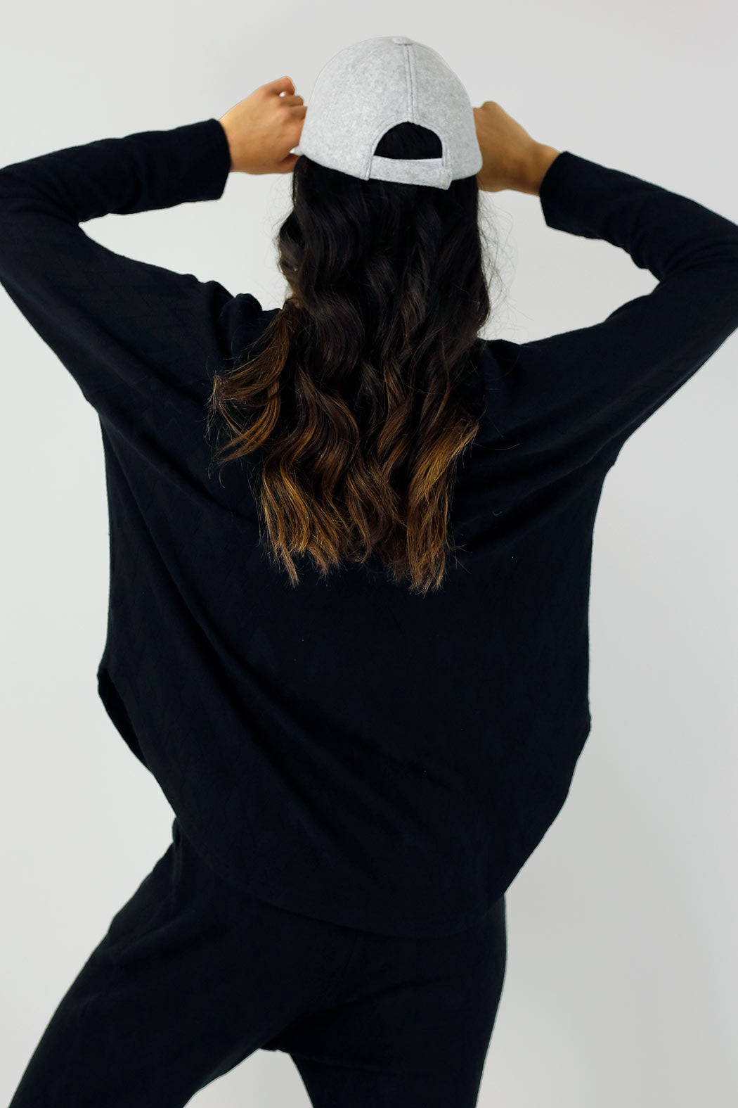 Black Diamond Woolly Vee Jumper - SALE