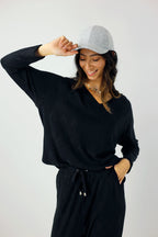 Black Diamond Woolly Vee Jumper - SALE
