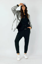 Black Diamond Woolly Vee Jumper - SALE