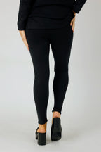 Black Rib Legging - FINAL SALE