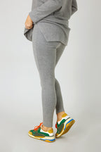 Grey Rib Legging - FINAL SALE