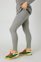 Grey Rib Legging - FINAL SALE