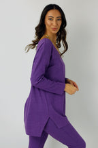 Purple Lush Slouch Jumper - FINAL SALE