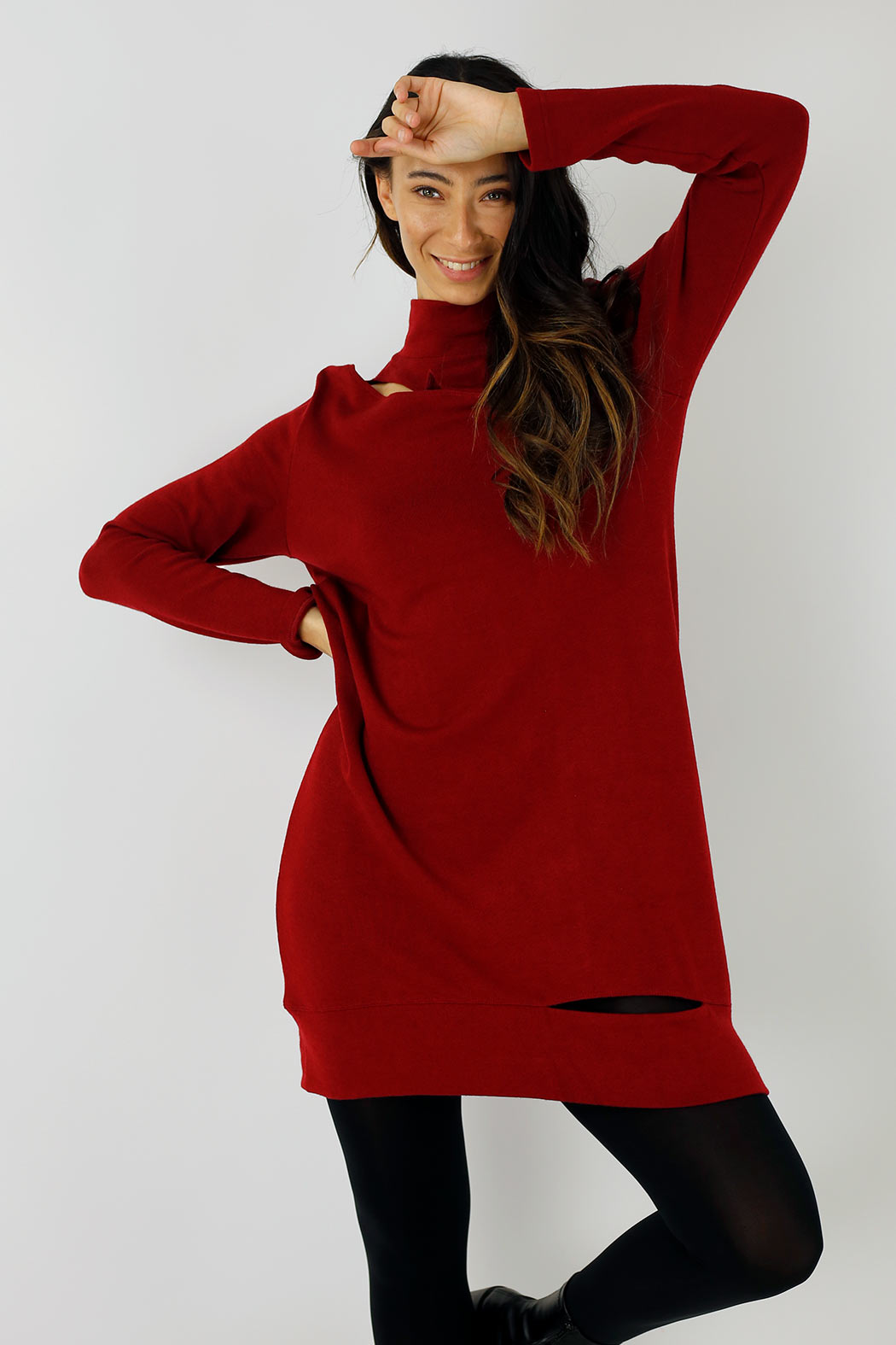 Red Jodie Tunic - SALE