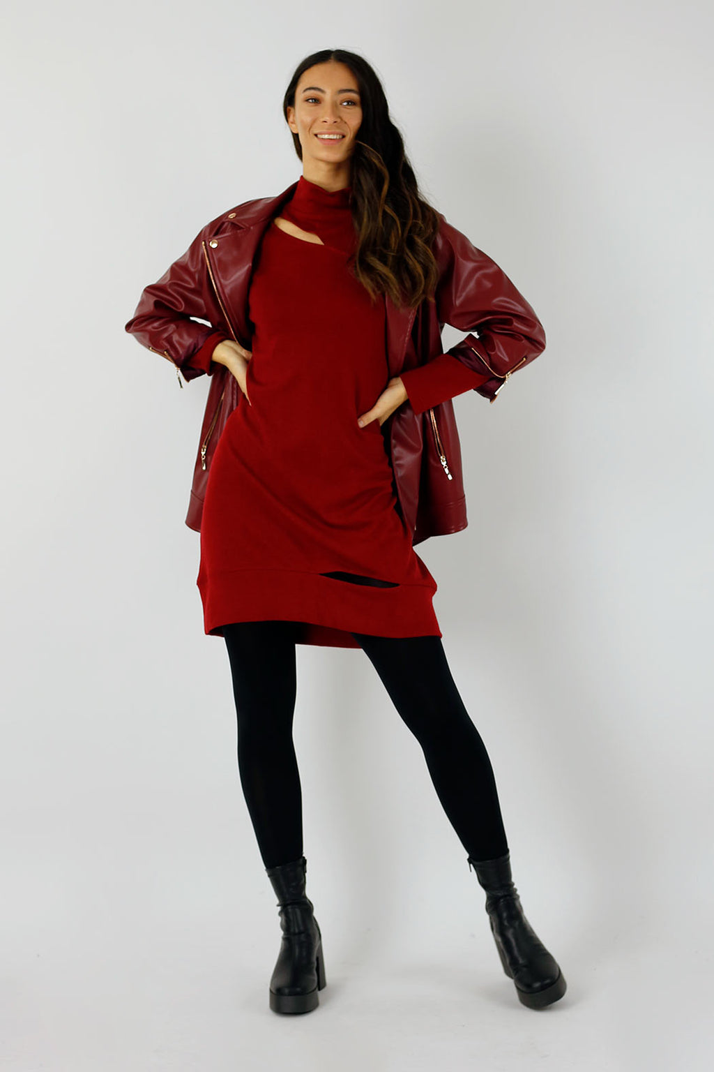 Red Jodie Tunic - SALE