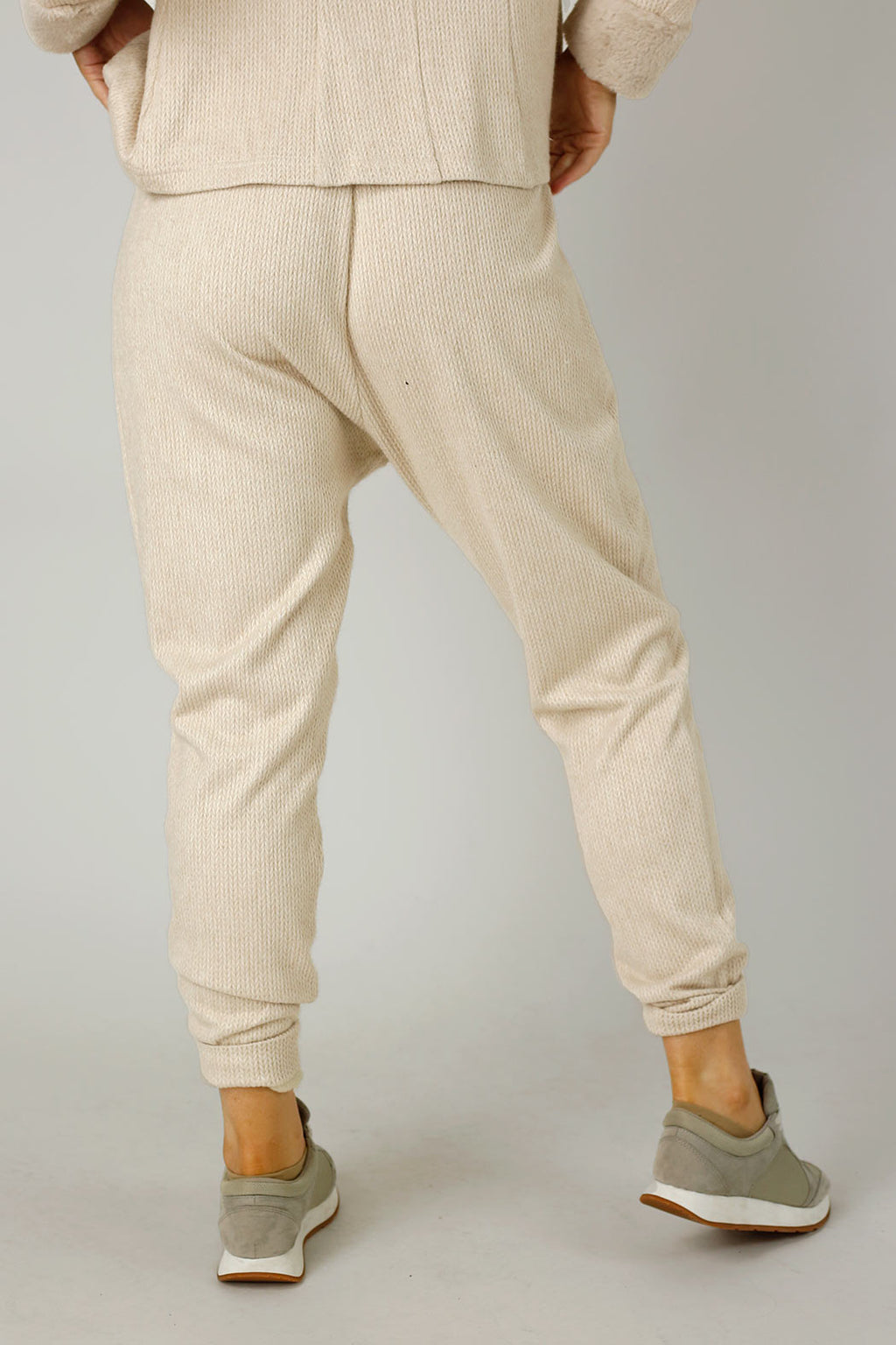 Oatmeal Cable Lounge Pant - FINAL SALE