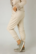 Oatmeal Cable Lounge Pant - FINAL SALE