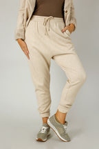 Oatmeal Cable Lounge Pant - FINAL SALE