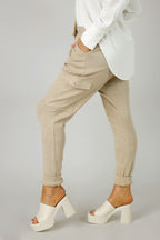 Oatmeal Cargo Lounge Pant - FINAL SALE