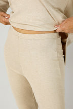 Oatmeal Rib Legging - FINAL SALE