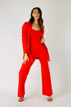 Red Ponte Bustier Cami - FINAL SALE