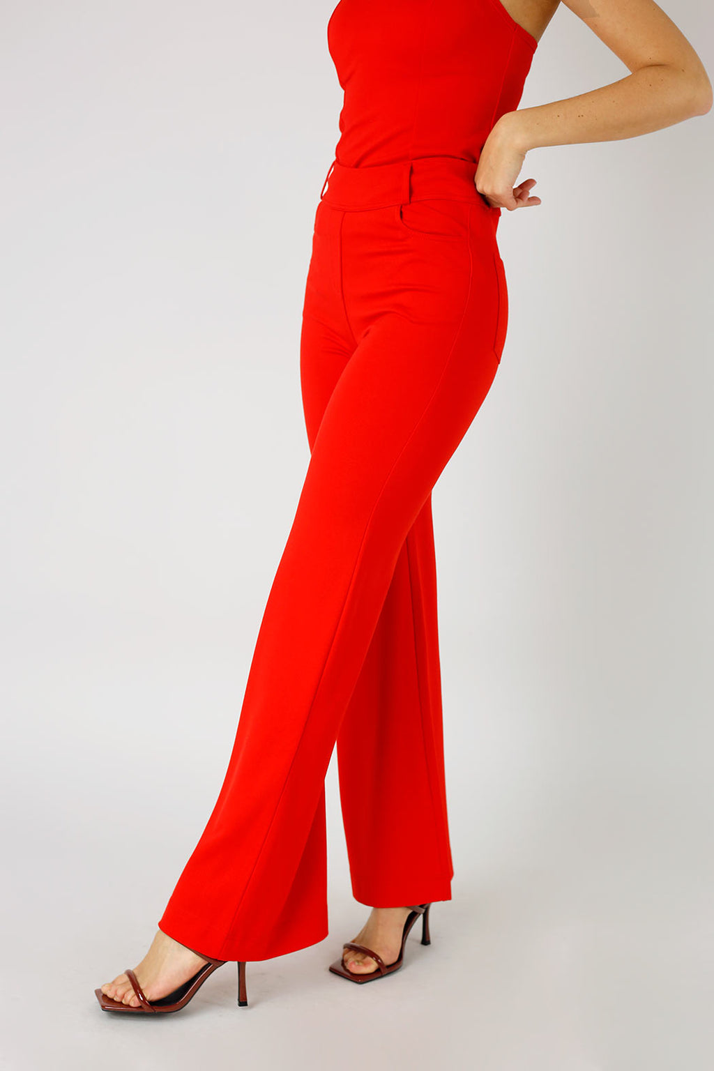 Red Wide Flare - FINAL SALE