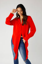 Red Soft Touch Zhoush Shirt - FINAL SALE