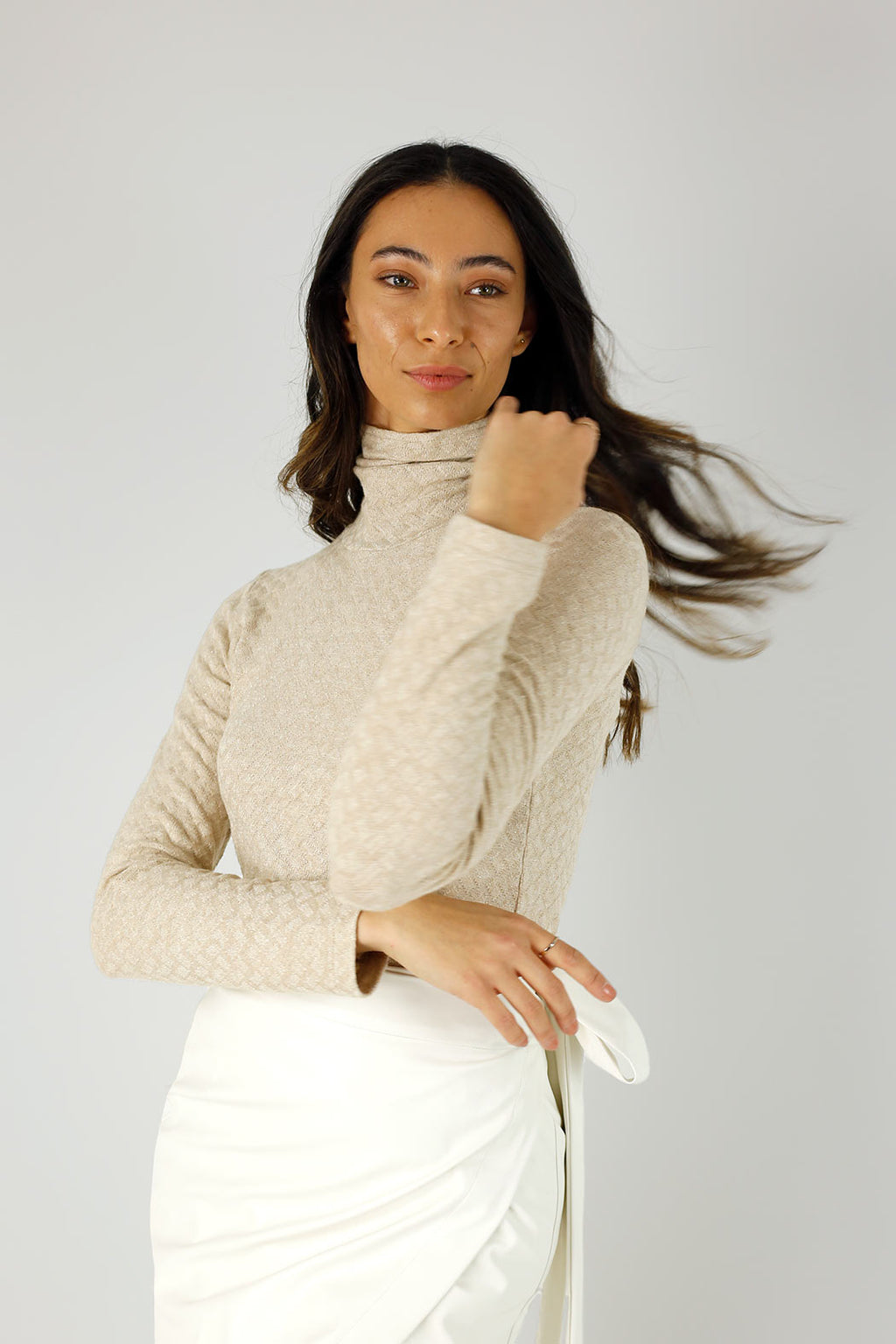 Ivory Sparkle Skivvy - FINAL SALE