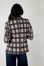 Pink Check Sisca Blazer - SALE