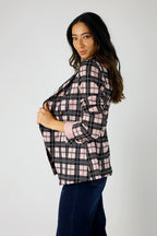 Pink Check Sisca Blazer - SALE