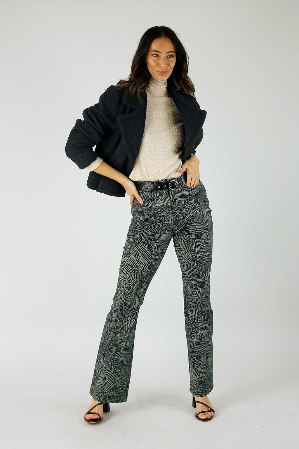 Black Soft Crop Jacket - FINAL SALE