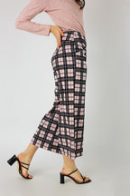 Pink Check Jet Culotte - FINAL SALE