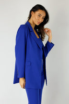 Cobalt Zippy Blazer