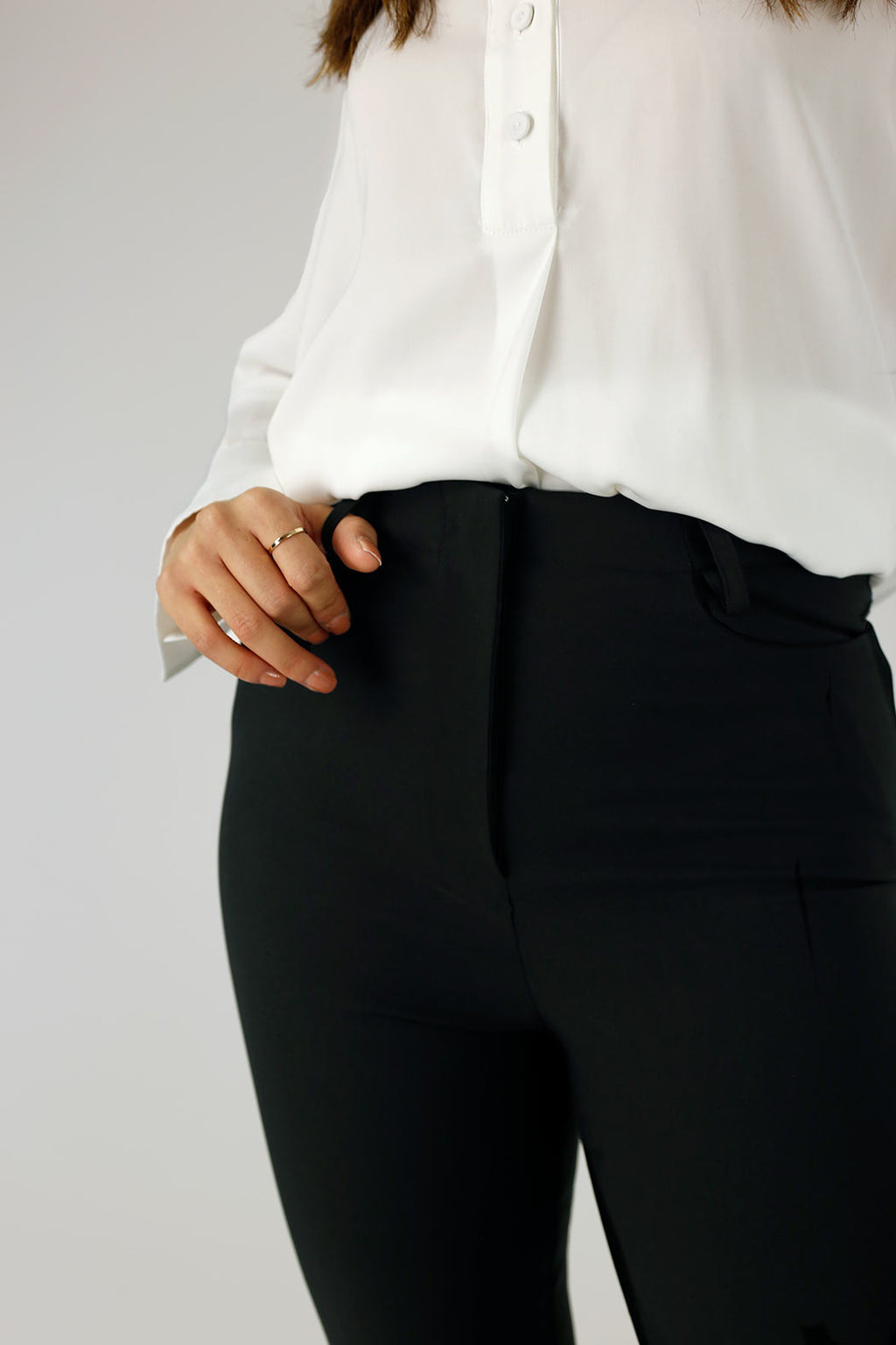 Black Classic Bengaline Flare - FINAL SALE