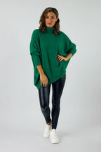Waxed Black Ruched Legging