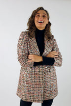 Red Applique Blazer - FINAL SALE