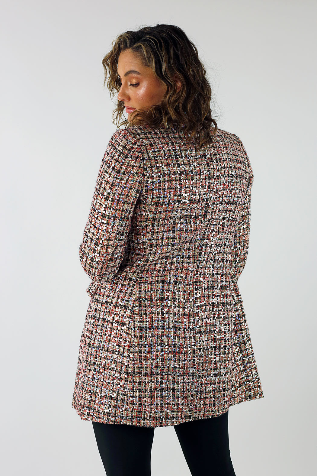 Red Applique Blazer - FINAL SALE