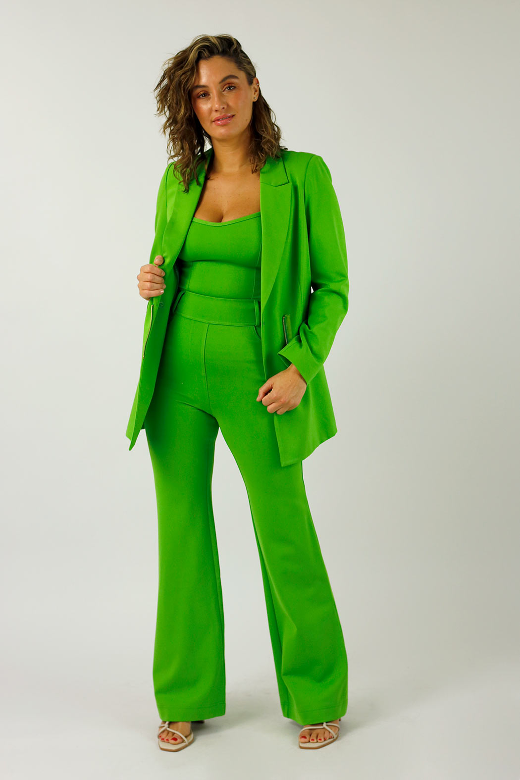 Green Ponte Zippy Blazer - SALE