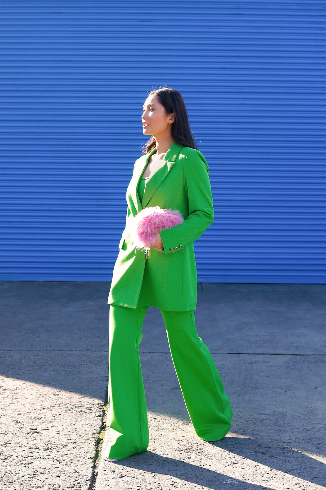 Green Ponte Zippy Blazer - SALE
