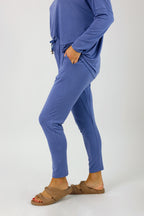 Blue Bamboo Slouch Pants - FINAL SALE