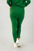 Moss Green Bamboo Slouch Pants - FINAL SALE