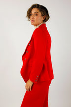 Red Sisca Blazer - FINAL SALE