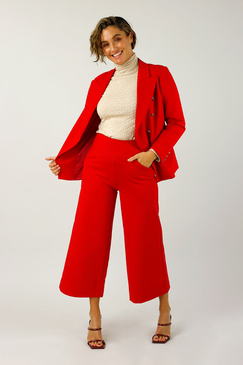 Red Sisca Blazer - FINAL SALE