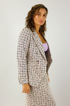 Pink Stretch Sisca Blazer - FINAL SALE
