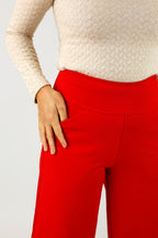 Red Ponte Culotte - FINAL SALE
