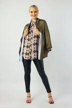 Black Waxed Slim Leg Jean - SALE