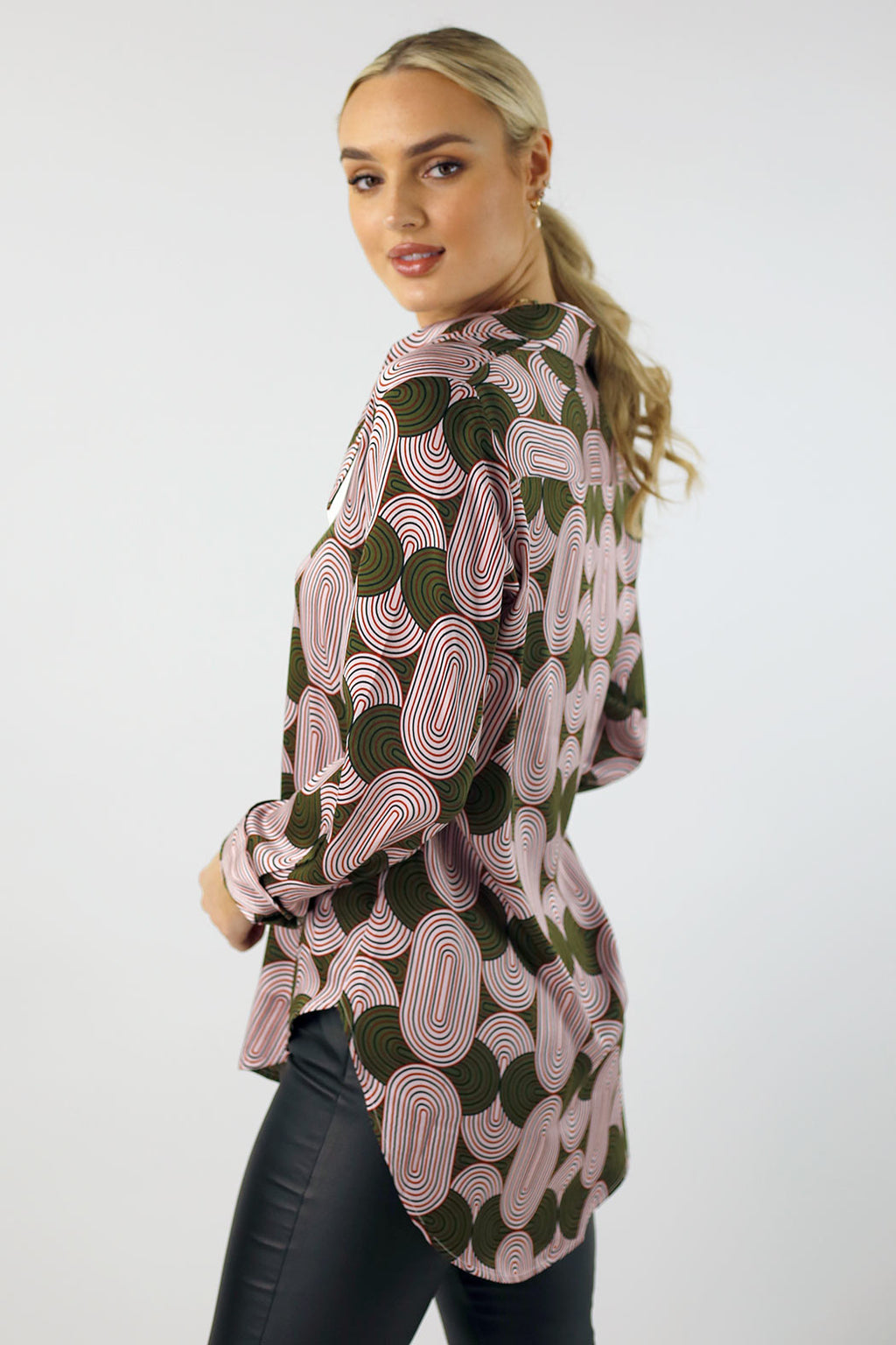 Khaki Jane Shirt - FINAL SALE