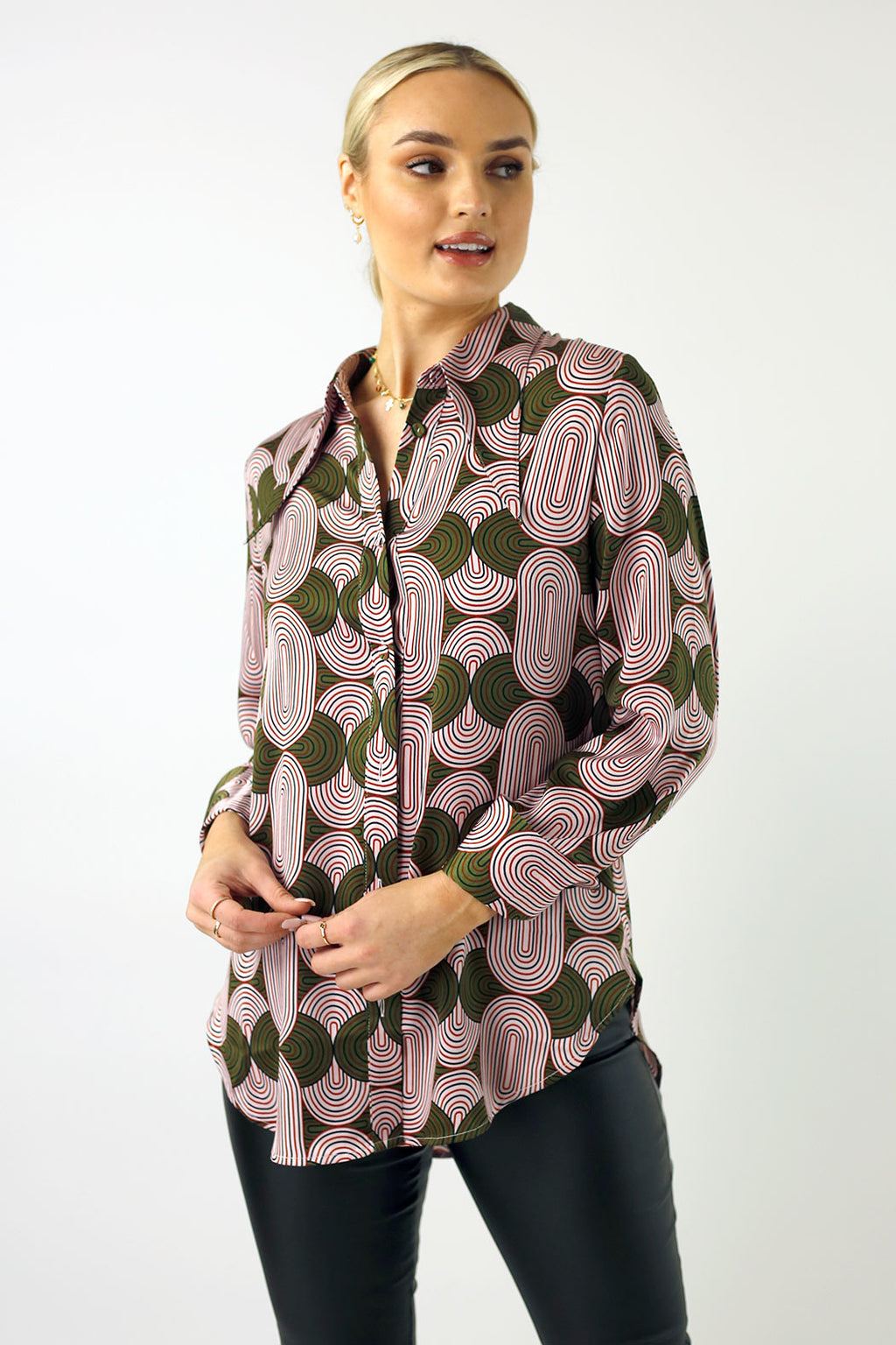 Khaki Jane Shirt - FINAL SALE