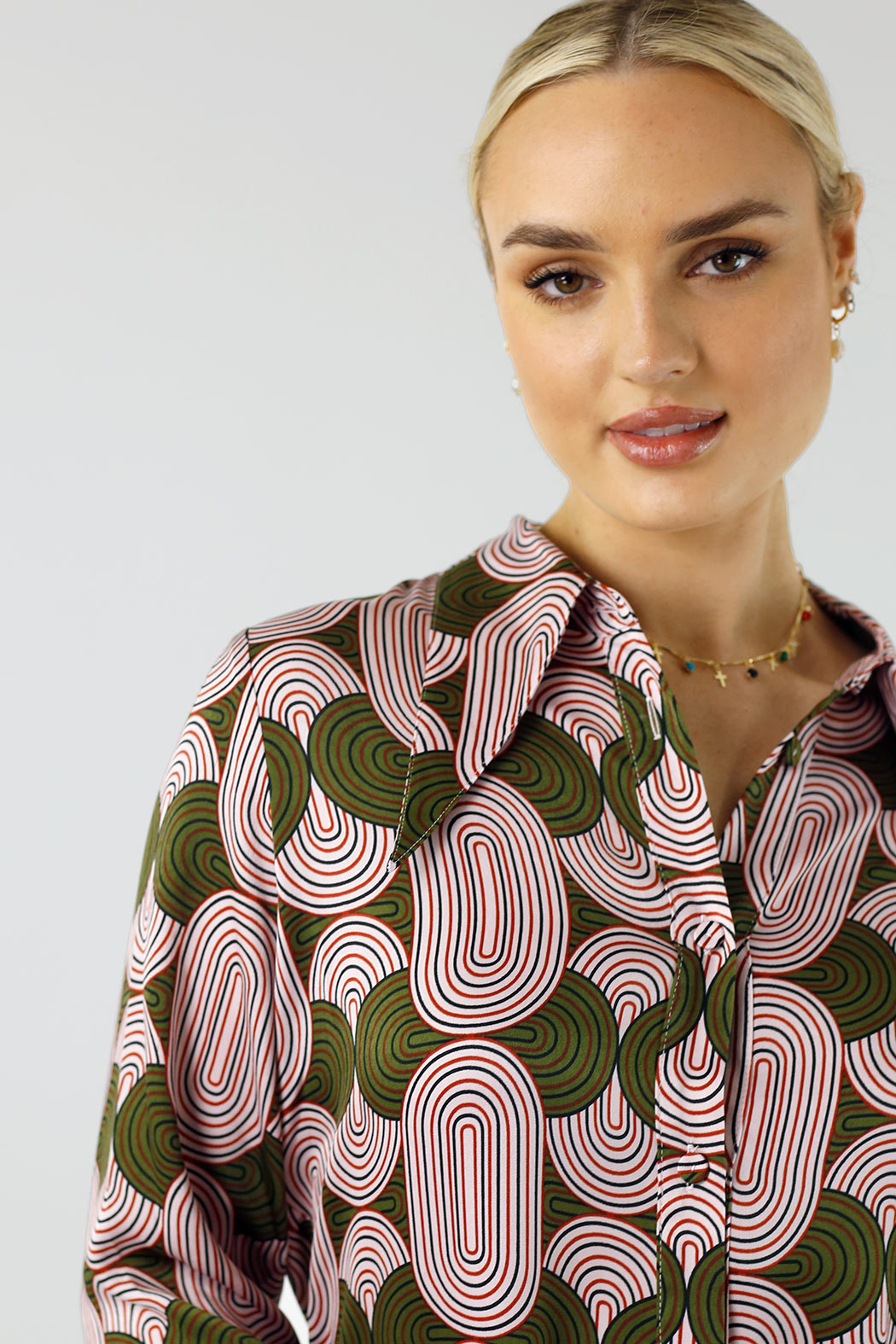 Khaki Jane Shirt - FINAL SALE