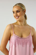 Pink Soft Touch Dainty Cami - SALE