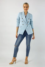 Blue Ponte Sisca Blazer - SALE