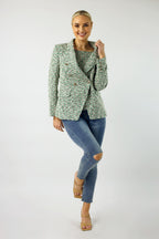 Green Stretch Sisca Blazer - SALE