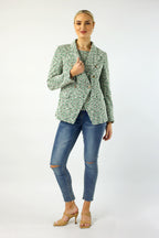 Green Stretch Sisca Blazer - SALE
