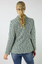 Green Stretch Sisca Blazer - SALE