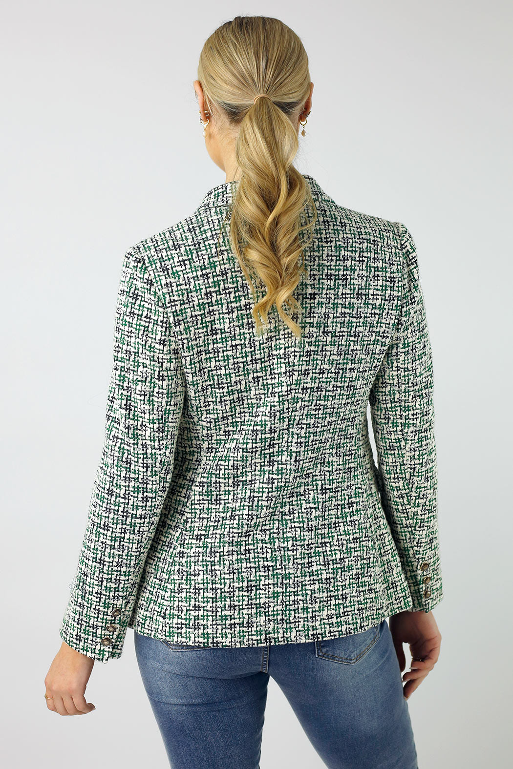 Green Stretch Sisca Blazer - SALE