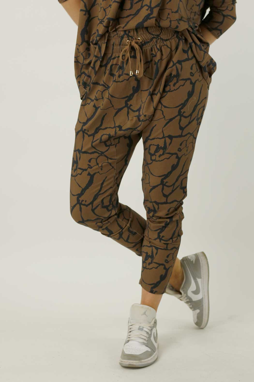 Mocha Bamboo Slouch Pants - FINAL SALE
