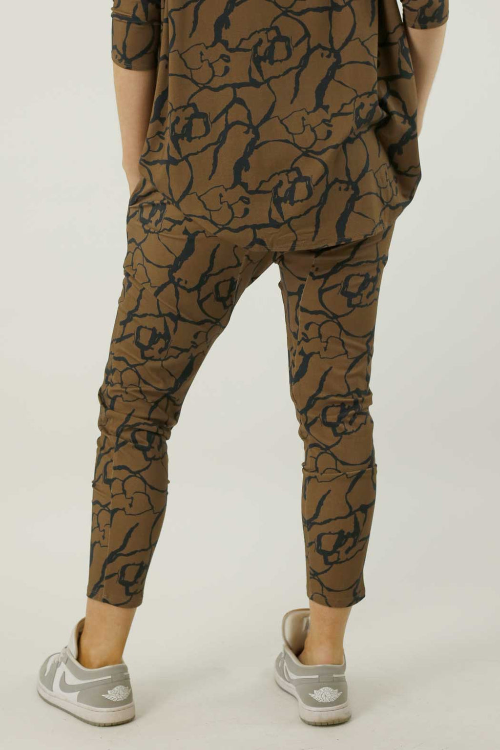 Mocha Bamboo Slouch Pants - FINAL SALE