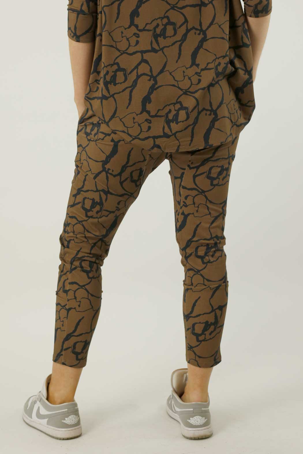 Mocha Bamboo Slouch Pants - FINAL SALE