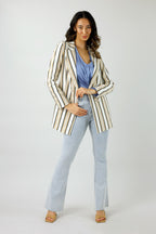 Cornflower Silky Zhoush Shirt - Final Sale