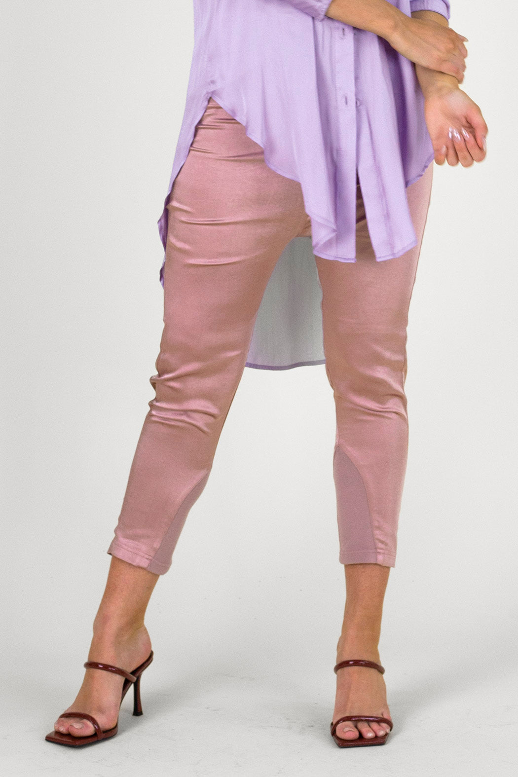 Pink Satin Droppies - FINAL SALE